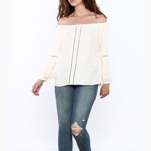 Cupcakes and Cashmere Havyn Off The Shoulder Top